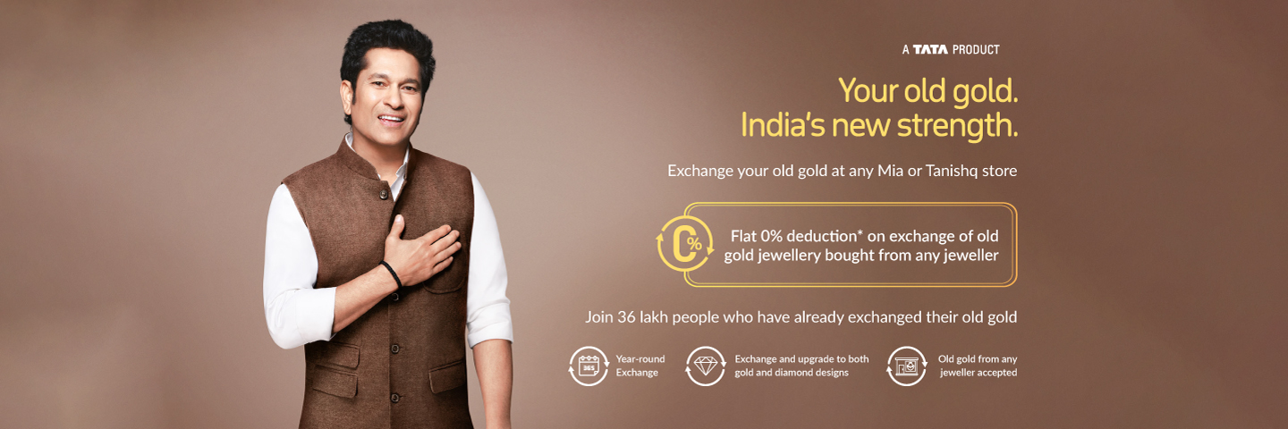 Exchange your gold, upgrade your jewellery